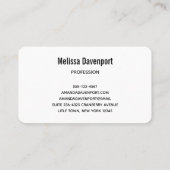 Cute Cats and Pumpkins Halloween Pattern Visitekaartje (Achterkant)