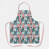 Cute Cats Apron Schort (Voorkant)
