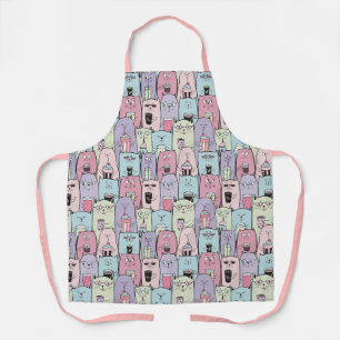 Cute Cats Apron Schort