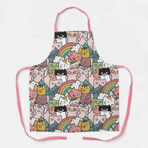 Cute Cats Apron Schort
