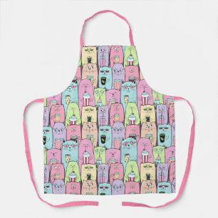 Cute Cats Apron Schort