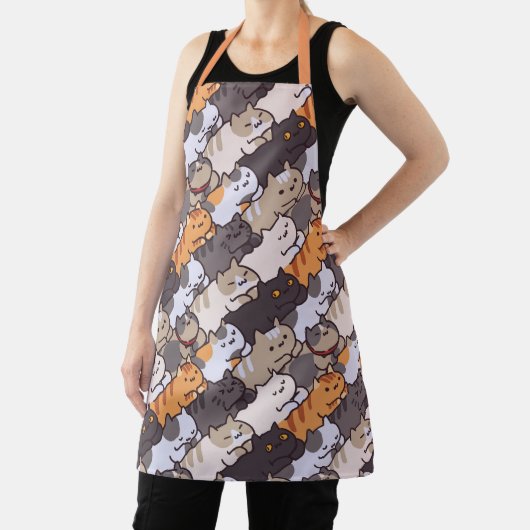 Cute Cats Apron Schort (Insitu)