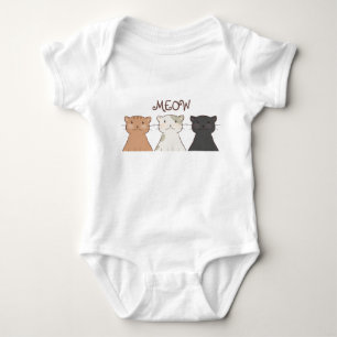 Cute Cats baby Romper