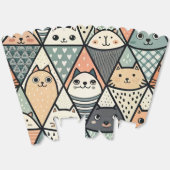 Cute Cats Bedankdoosjes (Ongevouwen)