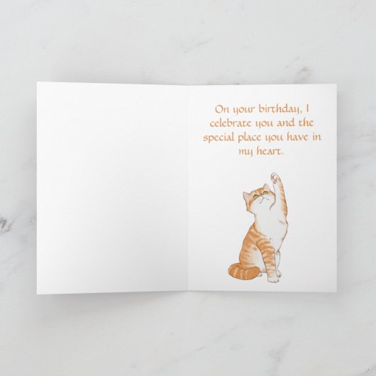 Cute Cats Birthday Party Kaart (Binnen)