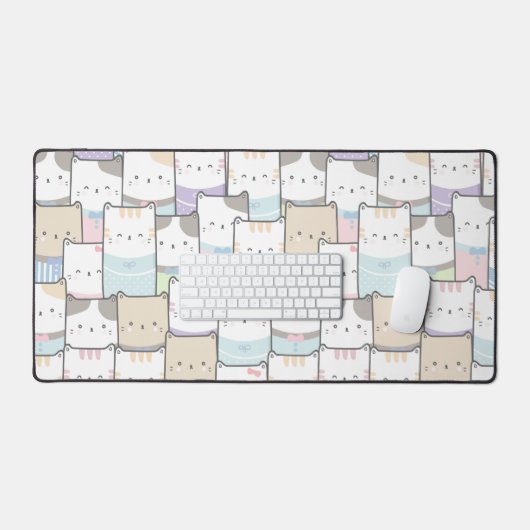 Cute Cats Bureaumat (Keyboard & Muis)