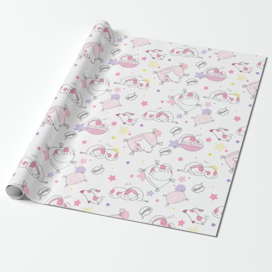 Cute Cats Cadeaupapier (Uitgerold)