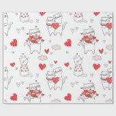 Cute Cats Cadeaupapier (Vlak)