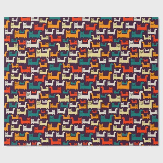 Cute Cats Cadeaupapier (Vlak)