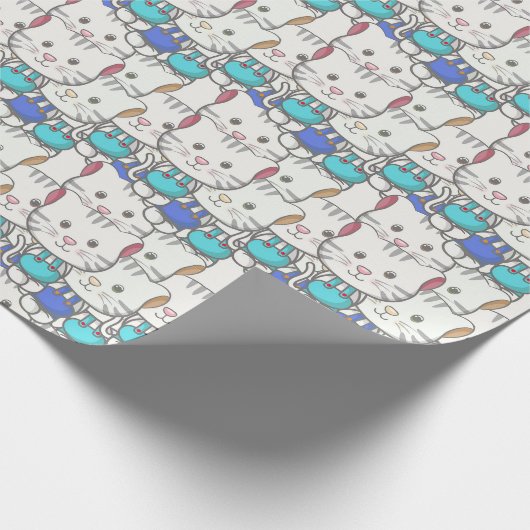 Cute Cats Cadeaupapier (Hoek)