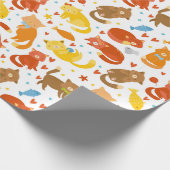 Cute Cats Cadeaupapier (Hoek)
