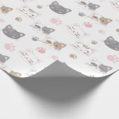 Cute Cats Cadeaupapier (Hoek)
