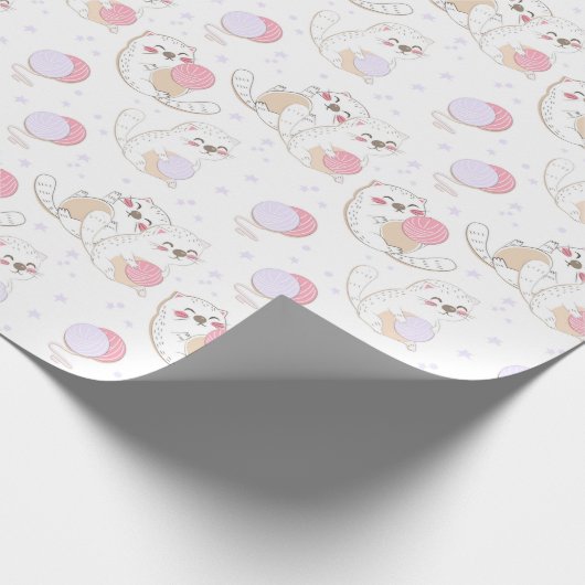 Cute Cats Cadeaupapier (Hoek)