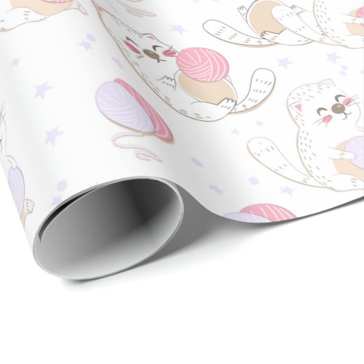 Cute Cats Cadeaupapier (Rol Hoek)