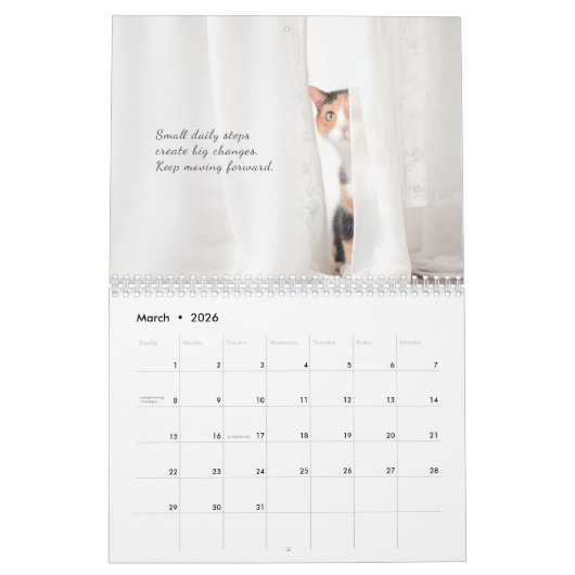 Cute Cats Calendar Kalender (Mar 2026)