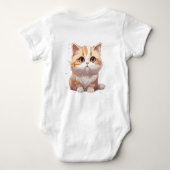 Cute Cats Cartoon Romper (Achterkant)