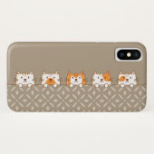 Cute Cats Case-Mate iPhone Case (Achterkant (horizontaal))