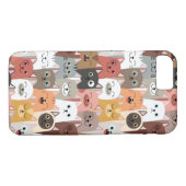 Cute Cats Case-Mate iPhone Case (Achterkant (Horizontaal))