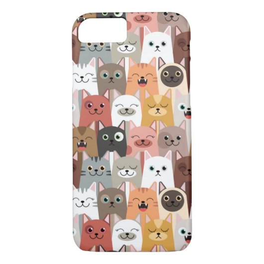 Cute Cats Case-Mate iPhone Case (Achterkant)