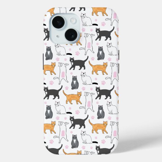 Cute Cats Case-Mate iPhone Case (Achterkant)