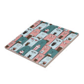 Cute Cats Ceramic Tegel Tegeltje (Zijkant)