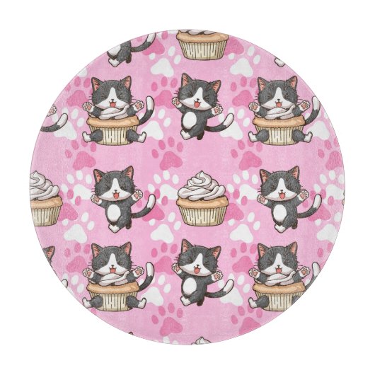 Cute Cats Cutting Board Snijplank (Voorkant)