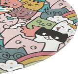 Cute Cats Cutting Board Snijplank (Hoek)