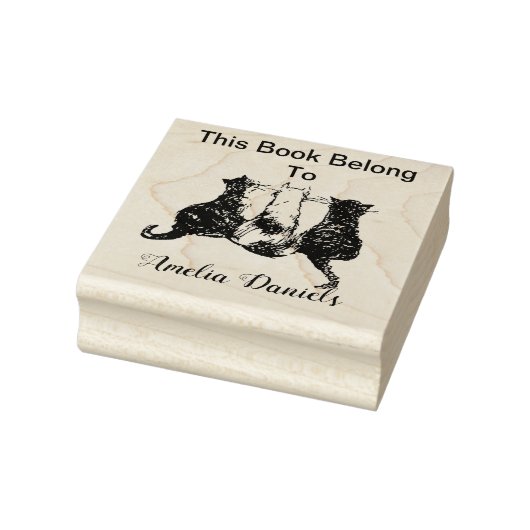 Cute Cats Dit boek behoort tot Rubberstempel (Stempel)