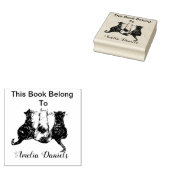 Cute Cats Dit boek behoort tot Rubberstempel (Gestempeld)