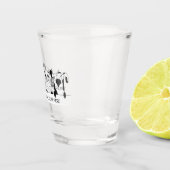Cute cats & Dogs Custom text shot glass Shot Glas (Rechts)
