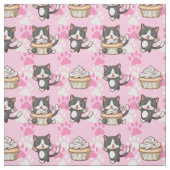 Cute Cats Fabric Stof (Swatch)