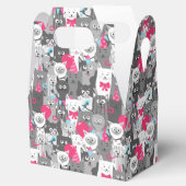 Cute Cats Favor Box Bedankdoosjes (Geopend)