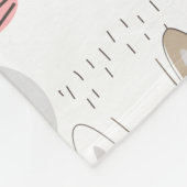 Cute Cats Fleece Blanket Deken (Hoek)