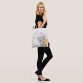Cute Cats, geweldige moederdag gift Beste mam hart Tote Bag (Op model)
