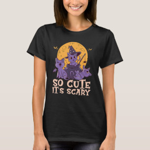 Cute Cats Halloween Outfit, zodat het eng is 1 T-shirt