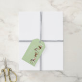 Cute Cats Happy Easter Gift Label Cadeaulabel (Met Touw)