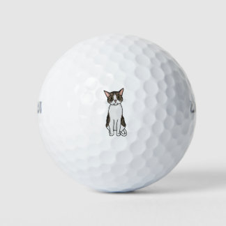 Cute Cats Illustration Golfballen