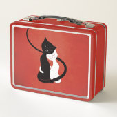 Cute Cats in Love Red Cat Lover (Achterkant)
