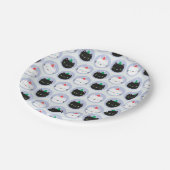 Cute Cats in Party Petten Papieren Bordje (Gekanteld)