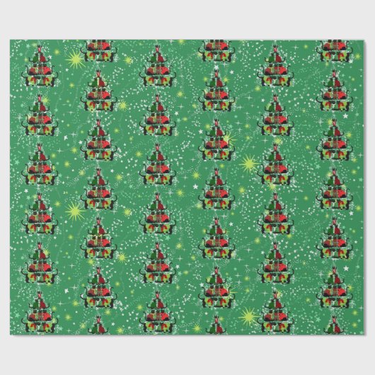 Cute Cats in Sweaters Cadeaupapier (Vlak)