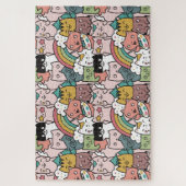 Cute Cats Jigzaag Puzzle Legpuzzel (Verticaal)