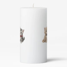 Cute Cats Kaars