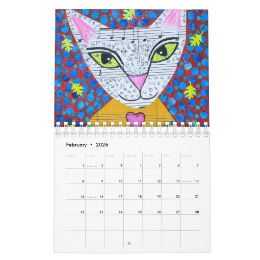 Cute Cats Kalender (Feb 2026)