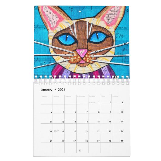 Cute Cats Kalender (Jan 2026)