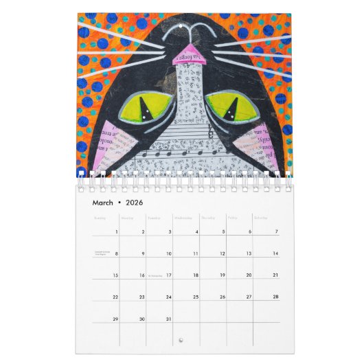 Cute Cats Kalender (Mar 2026)