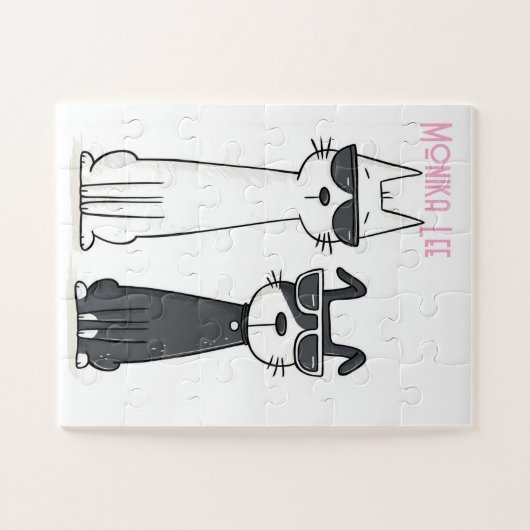 Cute Cats Kitten Puzzles  Legpuzzel (Horizontaal)