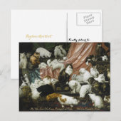 Cute Cats Kittens  Fine Art op maat gemaakt Briefkaart (Voorkant / Achterkant)