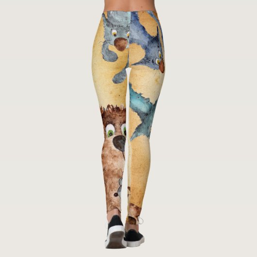 Cute cats leggings (Achterkant)