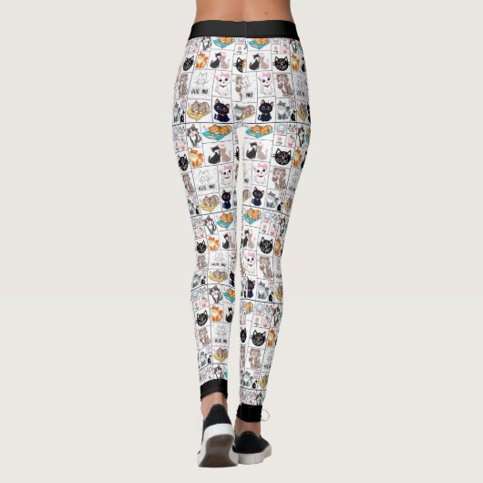 Cute Cats Leggings (Achterkant)