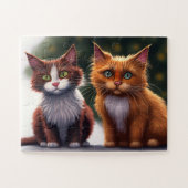 Cute Cats Legpuzzel (Horizontaal)